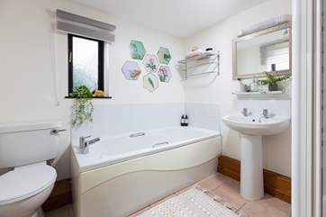 The family bathroom.