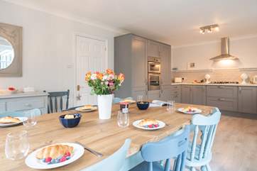 The open plan layout gives plenty of space for socialising.