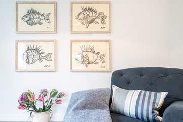 Stylish decor is on display throughout this lovely holiday home.