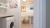 The utility/cloakroom on the ground floor. 