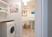 The utility/cloakroom on the ground floor.