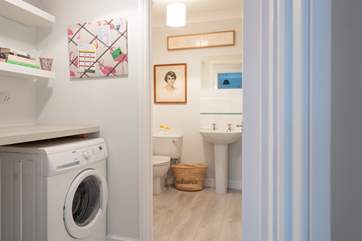 The utility/cloakroom on the ground floor.