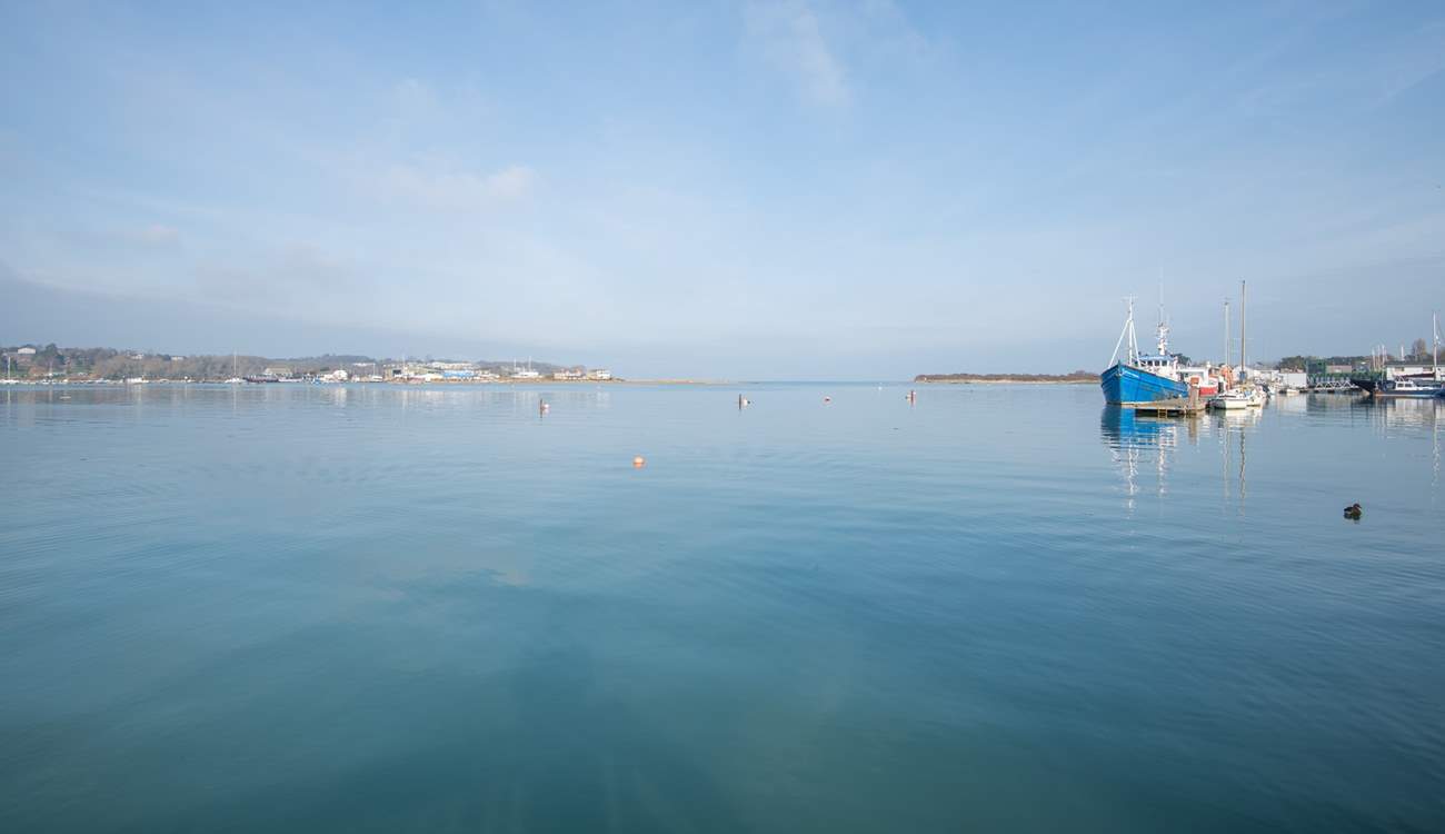Take a stroll down to Bembridge Harbour. 
