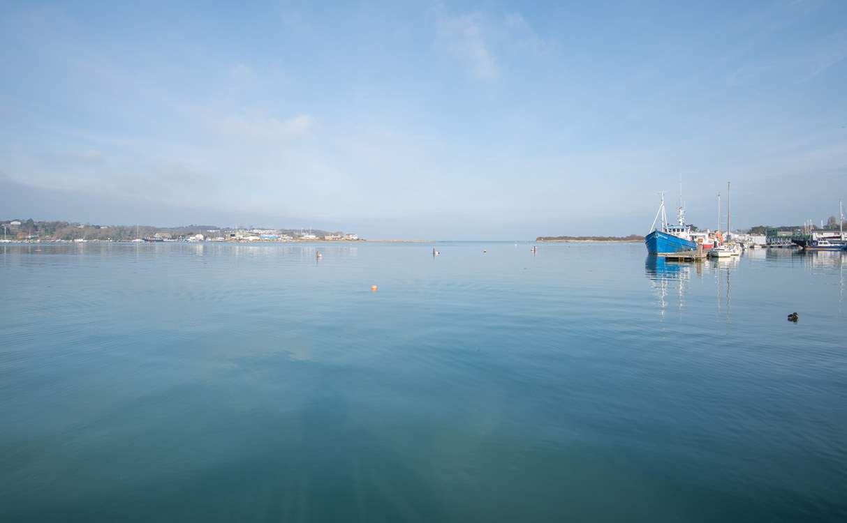 Take a stroll down to Bembridge Harbour.