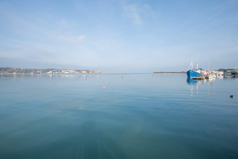 Take a stroll down to Bembridge Harbour. 