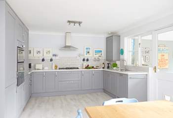 Cook up a family favourite in the stunning kitchen.