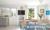 The kitchen table over looks the garden. - Thumbnail Image