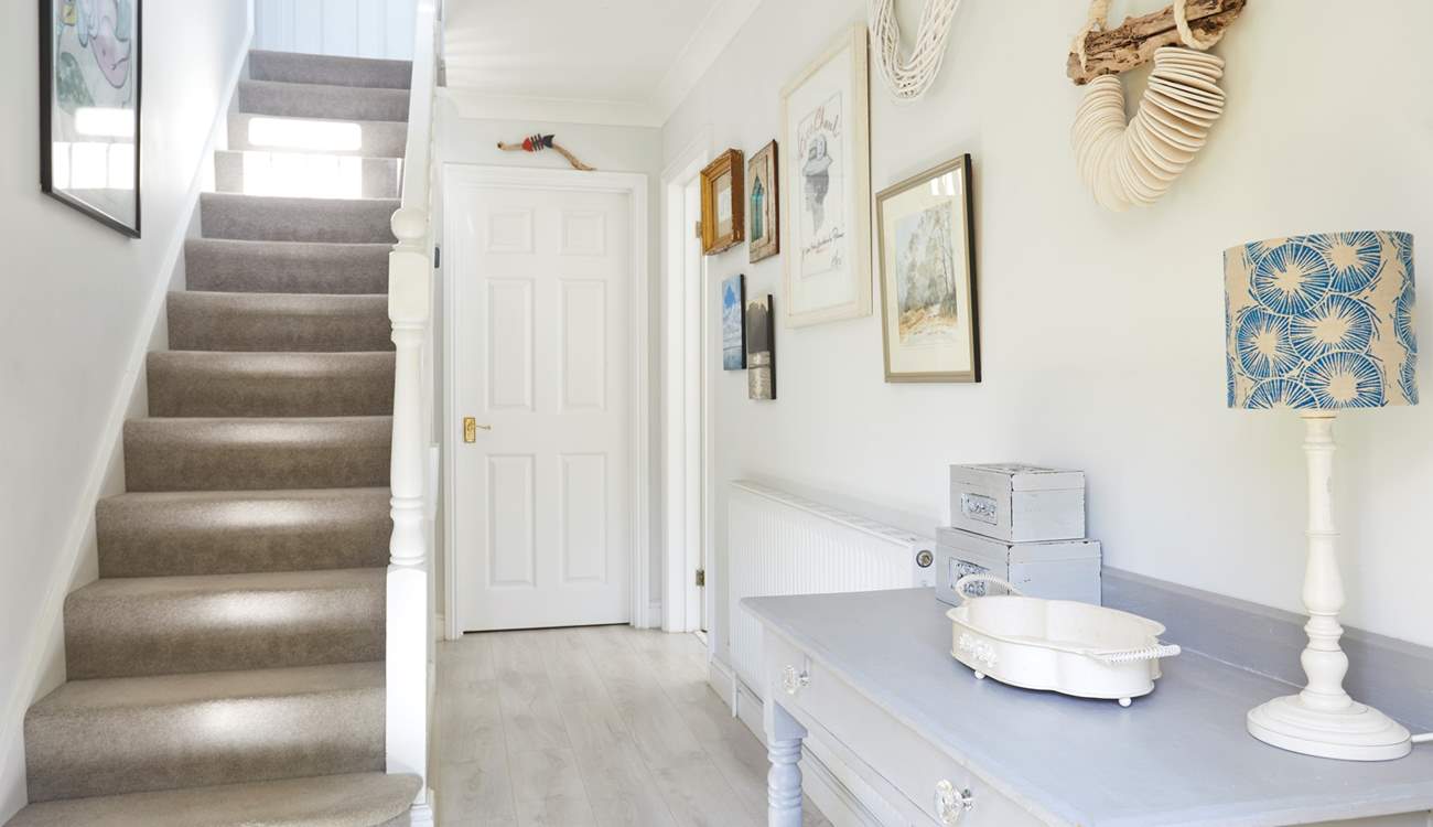 Step into the welcoming hallway.