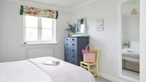 The bedrooms are light and airy with luxury linens to ensure a great night's sleep. 