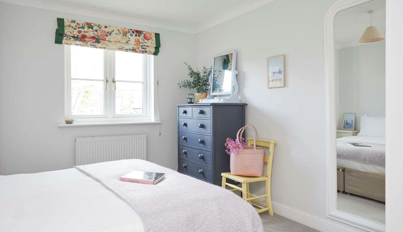 The bedrooms are light and airy with luxury linens to ensure a great night's sleep. 