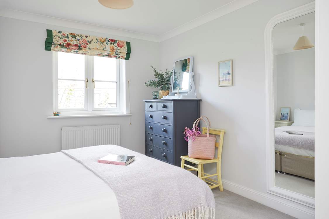 The bedrooms are light and airy with luxury linens to ensure a great night's sleep.