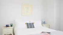Bedroom one offers a 'zip and link' king-size or 2'6'' twin beds. We recommend for children only if using as twin beds.
