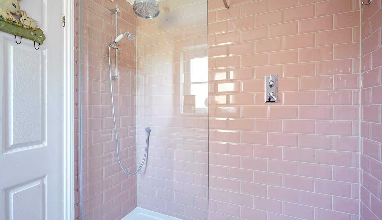 The updated en suite shower-room offers a great shower.