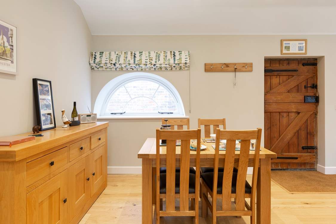 Room to entertain friends.