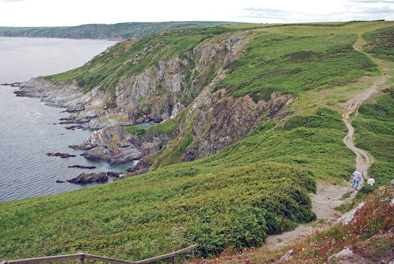 Discover secret coves, sandy beaches and dramatic cliffs all along the coast path.