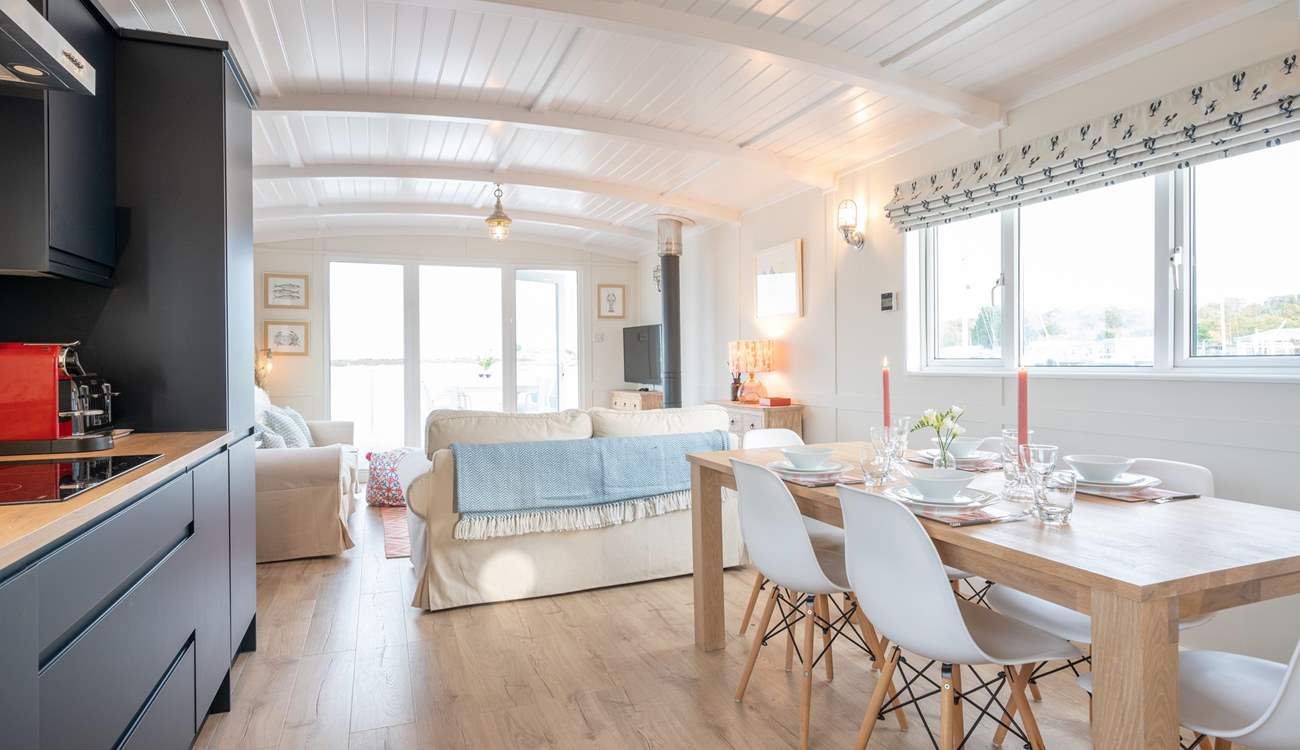 Gorgeous interiors await.