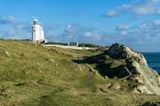 Further afield, St Catherines Lighthouse sits overlooking the Solent.