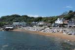 Steephill Cove is a pretty place and the cafe serves great crab pasties.