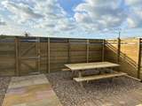 A private and sheltered space on dry land.