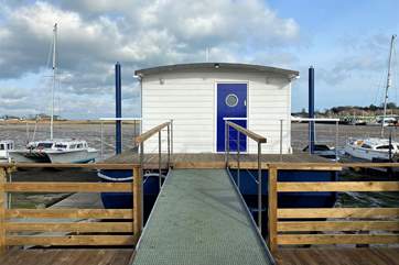 Please take care on the ramp as this can change level depending on the tide levels.
