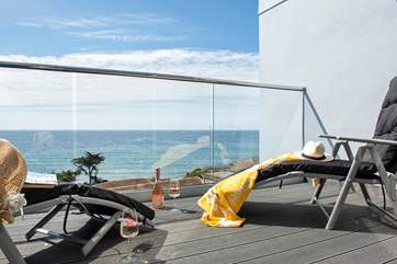 Lie back, relax and enjoy that view.