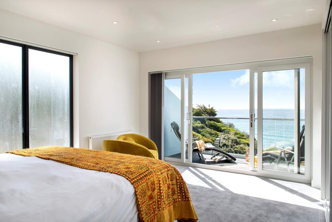 Waking up to a view like  this is every excuse for a lie-in. (the outside furniture has changed)