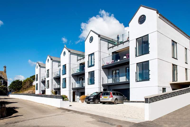 Turnstone is the first property in this terrace of luxury coastal homes.