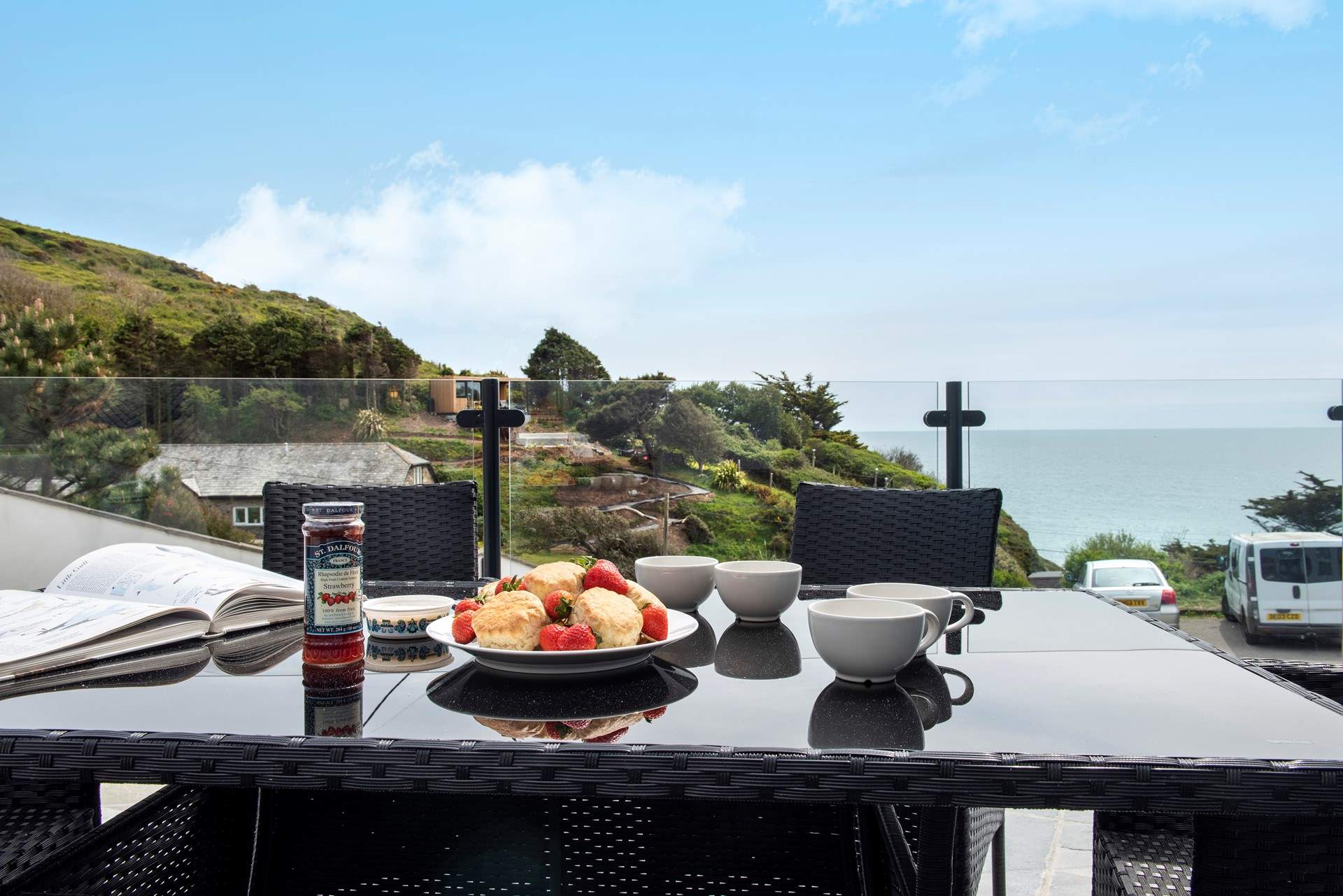 An idyllic spot for a cream tea.