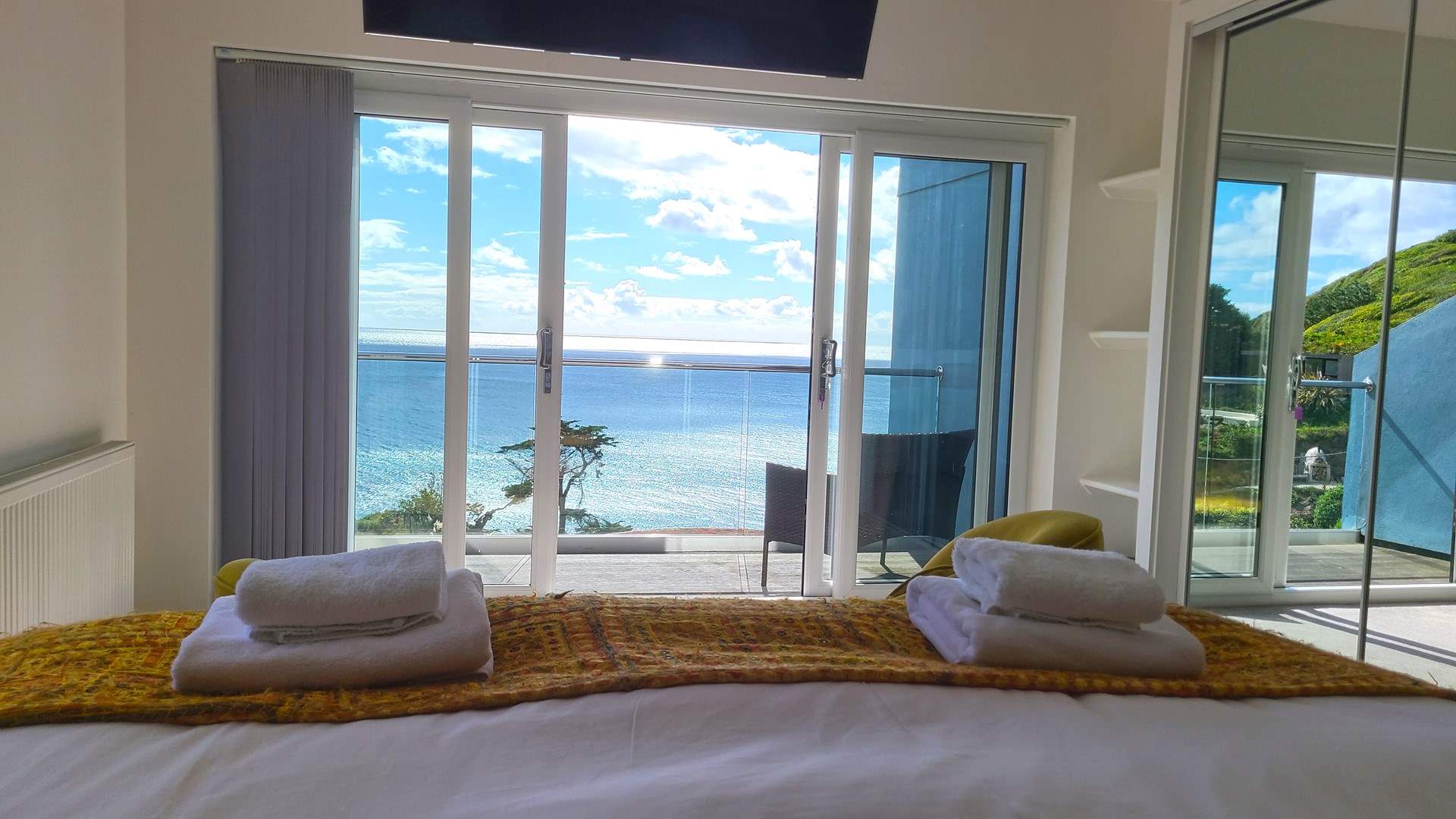 Waking up to a view like that, gives you every excuse for a lie-in.