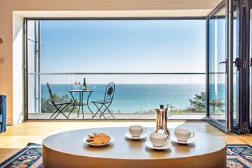 Fling open the bi-fold doors and soak up that view.