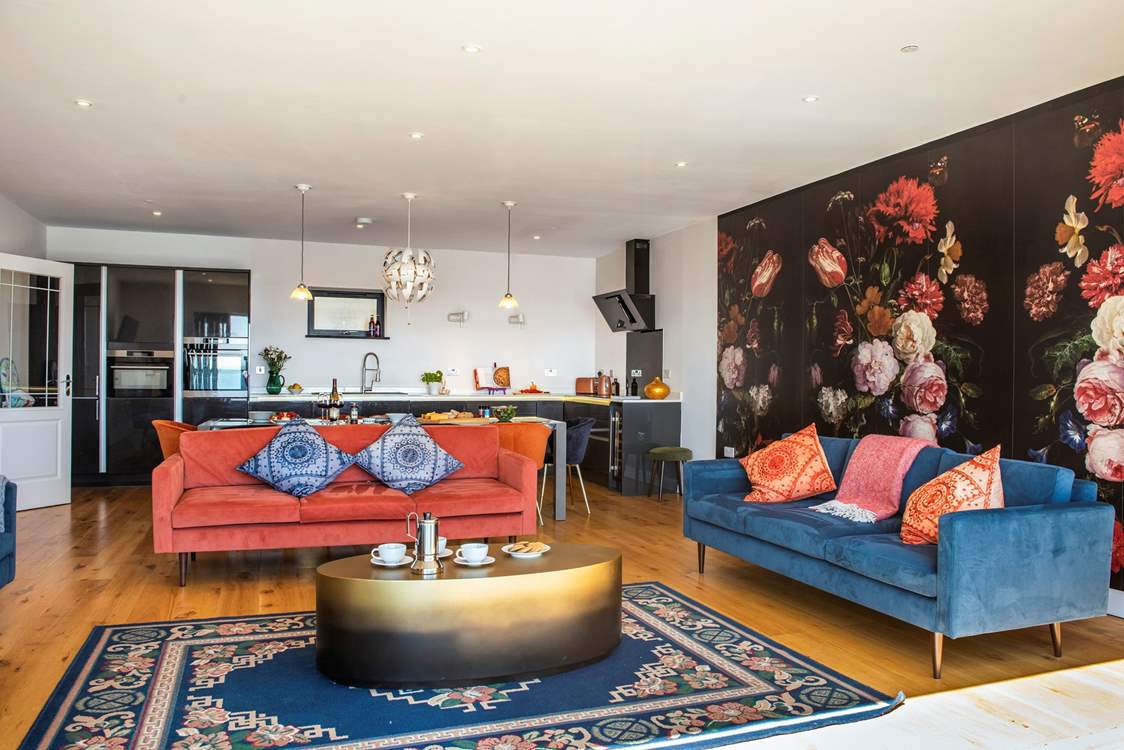 There is plenty of room for everyone to chill and relax.