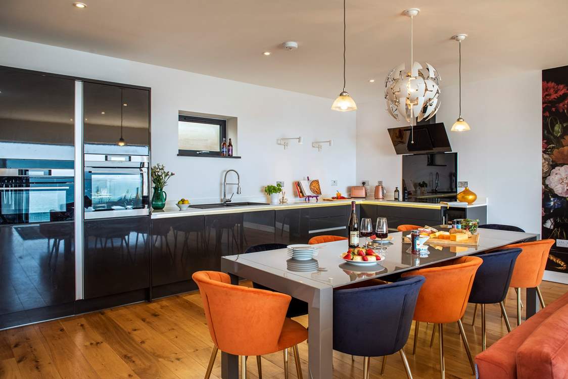 Your holiday meals will be a real celebration all gathered around the dining-table.