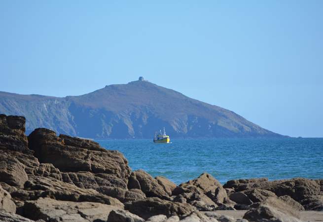 You can watch the comings and goings of the water or enjoy a hike along the coastal footpath.