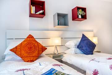 Bedroom three can also be set up as a king-size double, or twin beds.