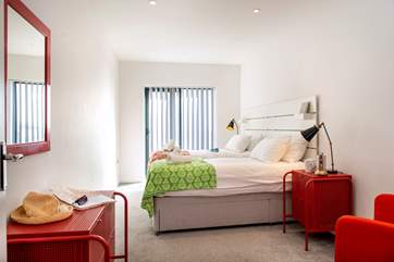 Bedroom two can be made up as a super-king or twin beds, offering great flexibility.