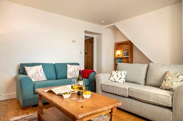 The sitting-room is the perfect place to relax.
