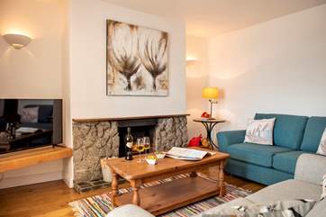 Cosy up by the wood-burner.