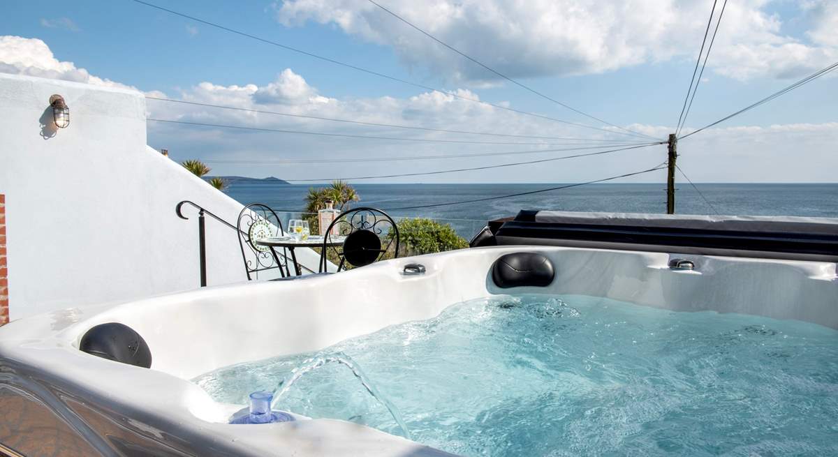 Take in the views whilst having a soak.