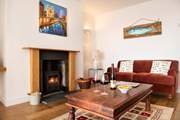 The wood-burner is a treat in winter months!