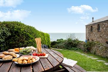 A beautiful spot for lunch.