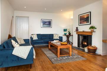 Unwind and relax in front of the toasty wood-burner, a real treat on those out of season breaks.