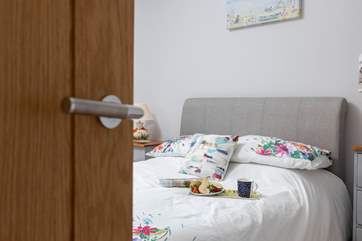 Peeking into bedroom three.