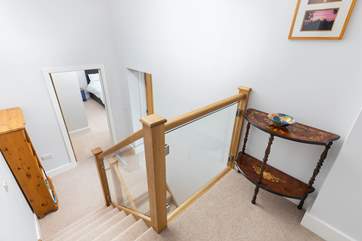 Each floor is accessed by a small flight of 7 steps