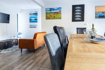 For those who wish to retire to a more comfy sitting area, there is the perfect spot to retreat to after any meal.