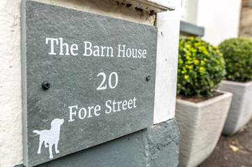 The Barn House welcomes you and your four-legged friend.