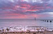 Admire some stunning sunsets from the water's edge.