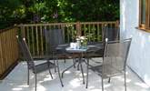Your private decking has views over the fields.  - Thumbnail Image
