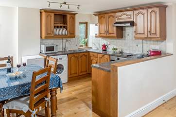 Enjoy spending time together in the open plan living space.