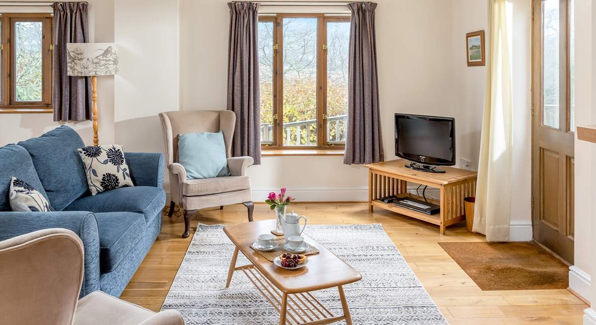 What a lovely space to relax in. 