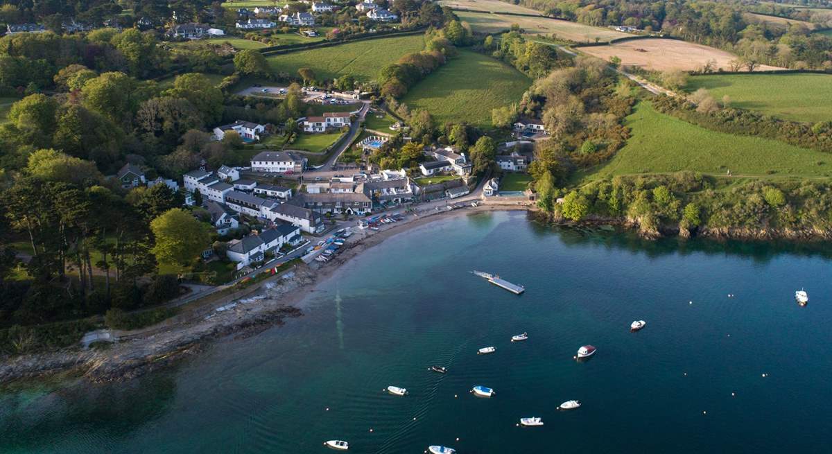 Explore the pretty banks of the Helford, perhaps hire paddleboards or a sailing dinghy. 